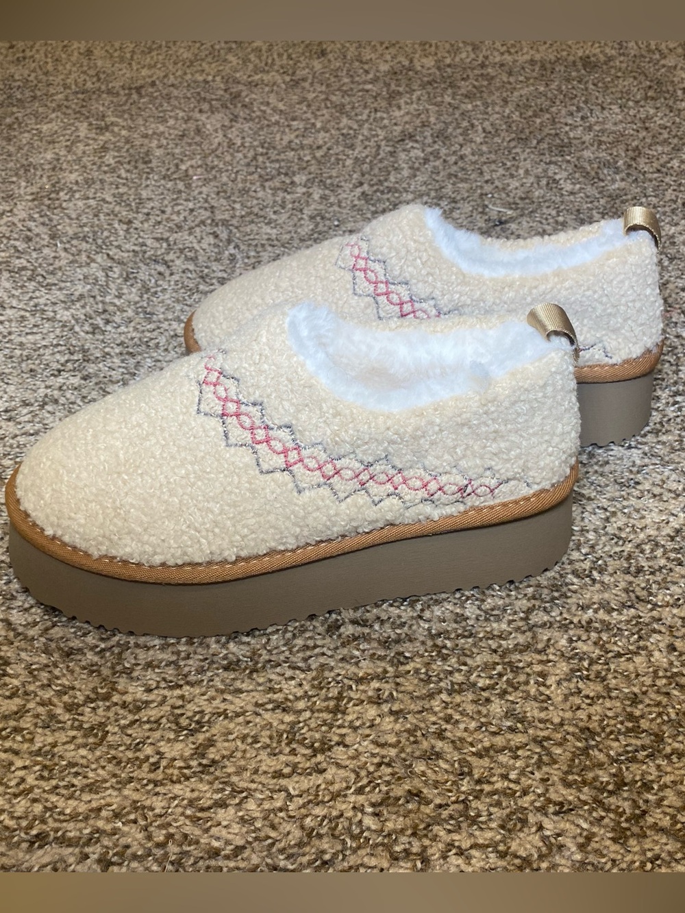 Cozy slip ons